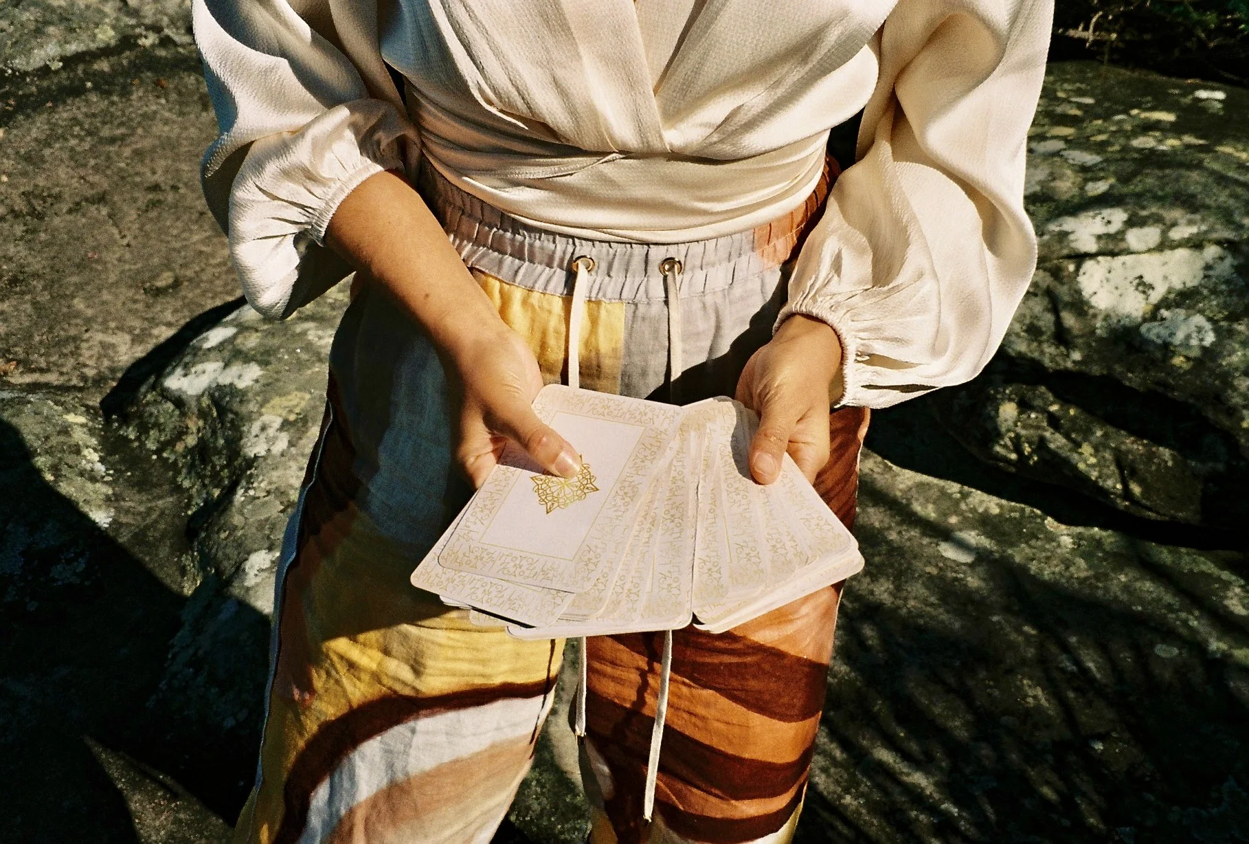 Intuitive card reading used in holistic mentorship